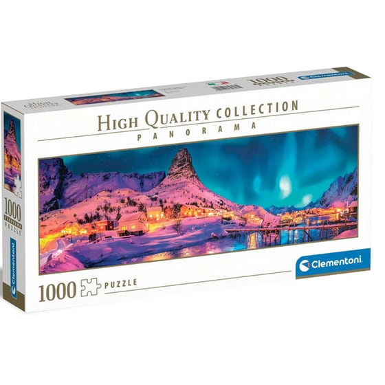 Παζλ High Quality Collection Πολύχρωμη Νύχτα Στα Νορβηγικά Νησιά Clementoni (1000 Κομμάτια) image 0