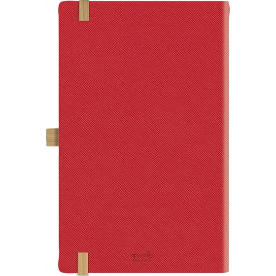 Ημερολόγιο Ημερήσιο 2026 Θεοφύλακτος 12M Saffiano Κόκκινο image 2