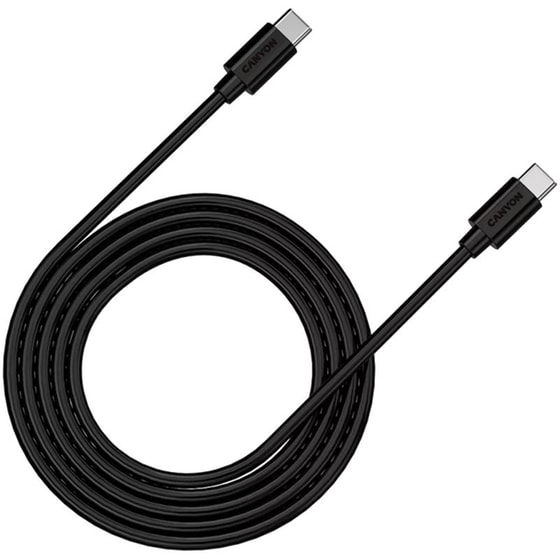 Καλώδιο Φόρτισης Fast Charging & Data Transfer Cable USB-C σε USB-C 1.2m - Μαύρο image 0