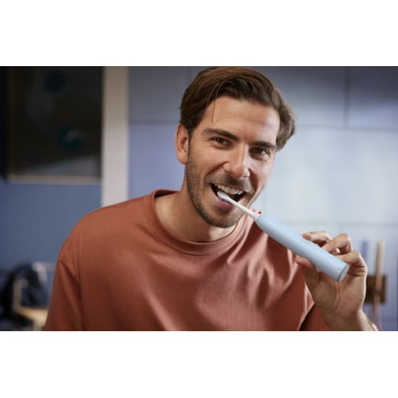 Ηλεκτρική Οδοντόβουρτσα PHILIPS Sonicare 6100 HX7406/02 - Γαλάζιο image 4