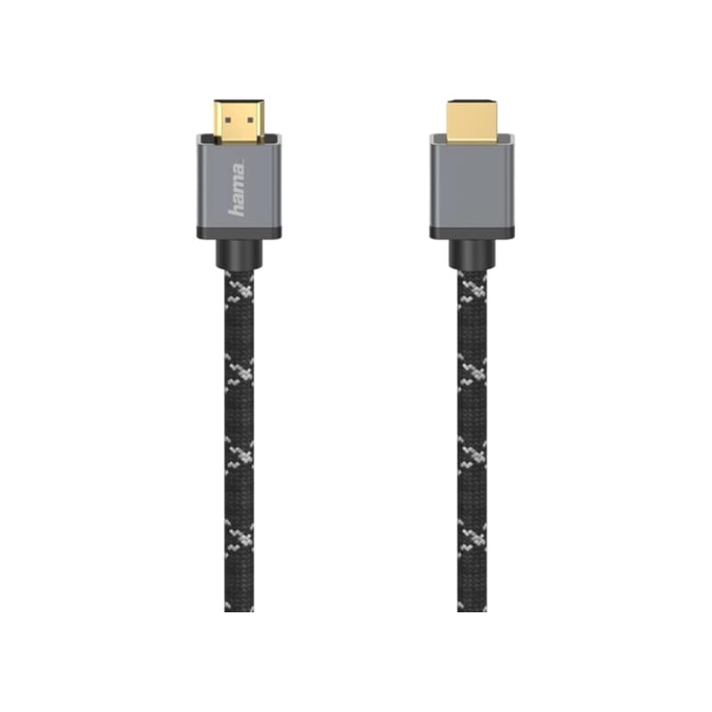 Καλώδιο HAMA Ultra High Speed HDMI 2.1 Braided Cable HDMI Male σε HDMI Male - 2m HAMA
