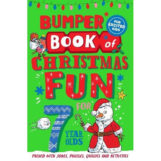 Bumper Book of Christmas Fun for 7 Year Olds image 0
