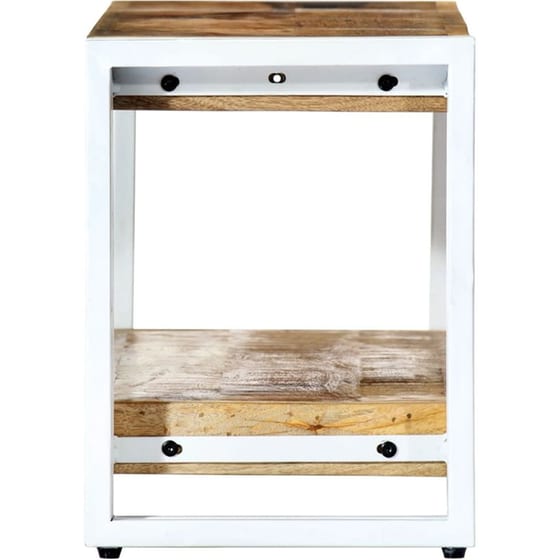 Έπιπλο Τηλεόρασης VidaXL από Ξύλο 90x30x40cm - Καφέ/Λευκό image 2