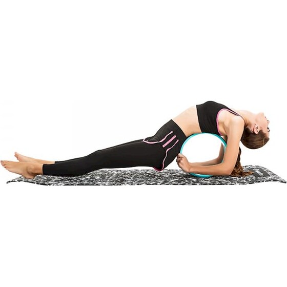 Yoga Wheel InSPORTline INS-17890 32 cm - Γαλάζιο/ Μαύρο image 7