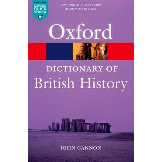A Dictionary of British History image 0