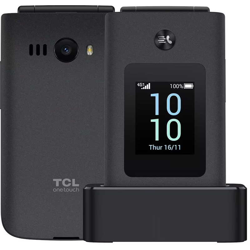 TCL Onetouch 4043 Refresh 4G Dual Sim - Dark Night Grey