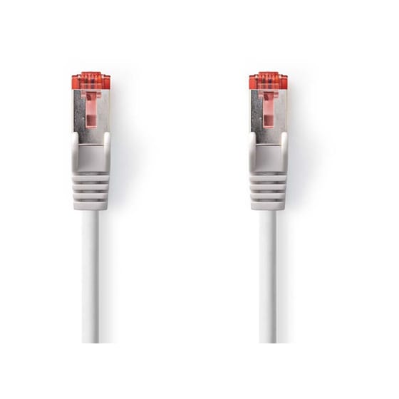 Καλώδιο Nedis SF/FTP Cat.6 3m Γκρι image 0