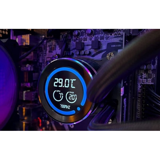 Υδρόψυξη επεξεργαστή Darkflash DN-D360 120mm ARGB image 6