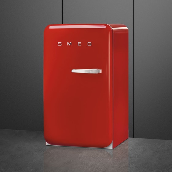 SMEG FAB10LRD6  122 Lt Κόκκινο Ψυγείο Μονόπορτο image 1