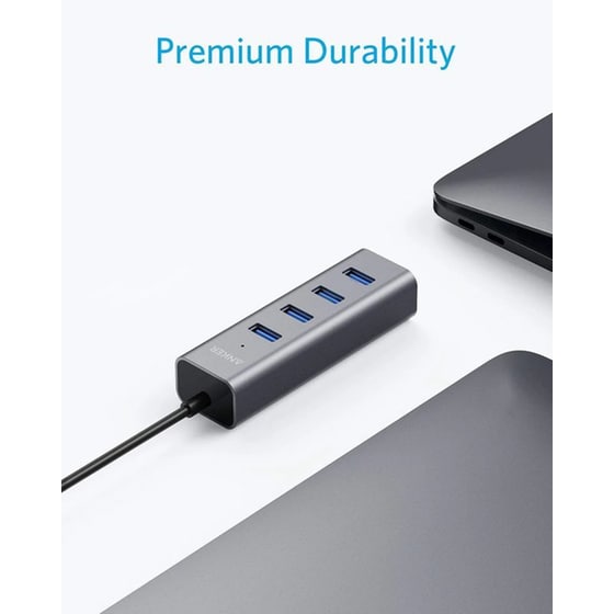 Anker USB Hub 4 σε 1 USB-C - Ανθρακί image 2