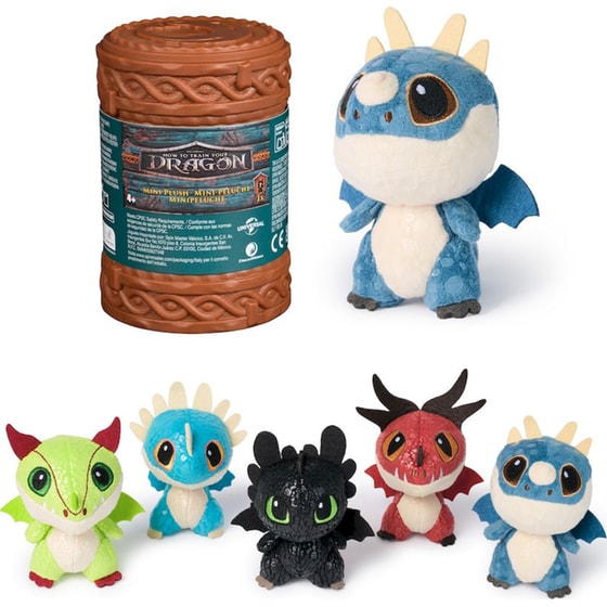 Λούτρινο Spin Master How to Train Your Dragon (7.5cm) 1 Τμχ - Τυχαία Επιλογή Σχεδίου image 0