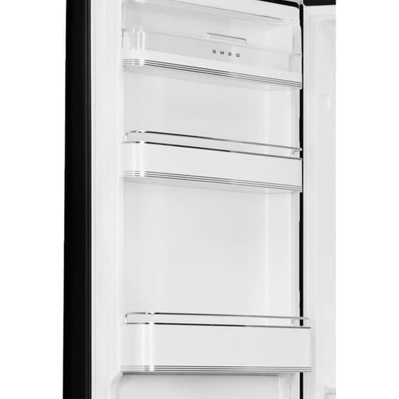 SMEG FAB32LBL5 Total No Frost 331 Lt Μαύρο Ψυγειοκαταψύκτης image 4