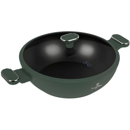 Αντικολλητικό Τηγάνι WOK BERLINGER HAUS BH-8160 30 cm Πράσινο