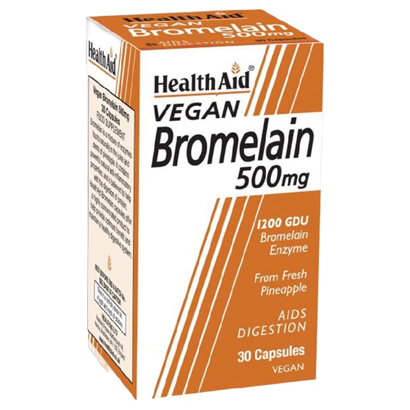 Ένζυμο Health Aid Bromelain 500mg - 30 κάψουλες