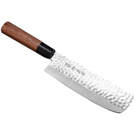 Μαχαίρι Kanetsune KC-953 Tsuchime Nakiri Ανοξείδωτο 16.5 cm - Καφέ