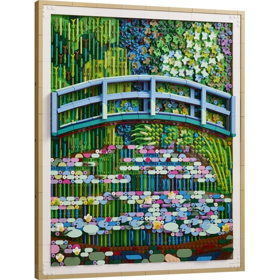 LEGO® Art Claude Monet – Bridge over a Pond of Water Lilies (31220) image 3