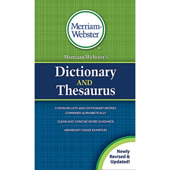 Merriam-Webster's Dictionary and Thesaurus: Revised and Updated image 0