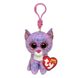 Λούτρινο TY Κλιπ Beanie Boos Cassidy Γατούλα Λεβάντα (8.5cm)