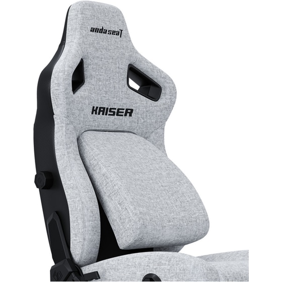 Καρέκλα Gaming Anda Seat Kaiser 4 XL Υφασμάτινη - Γκρι image 3