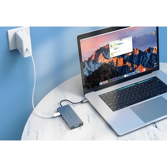 Docking Station Orico MC-U501P 5-Port USB 3.1 συμβατό με USB-C image 6