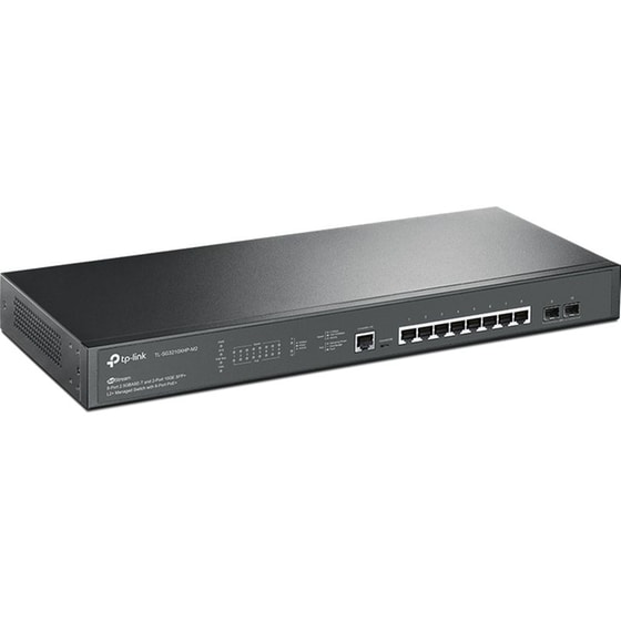 TP-Link TL-SG3210XHP-M2 Network Switch Managed L2/L2+/L3 2.5G Ethernet (100/1000/2500) 8-Port PoE Support 1U image 2