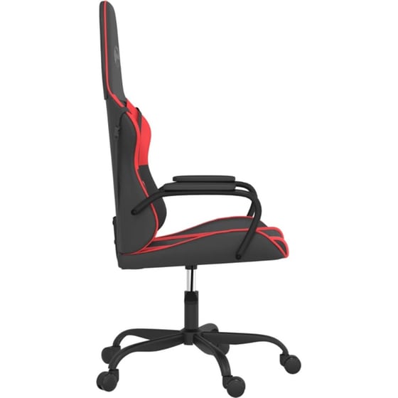 Καρέκλα Gaming VIDAXL 345534 από Τεχνητό Δέρμα - Μαύρη image 1