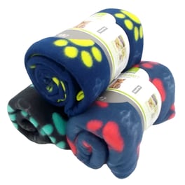 Κουβέρτα Fleece ΟΕΜ Για Κατοικίδια 120x150 cm - Πολύχρωμη