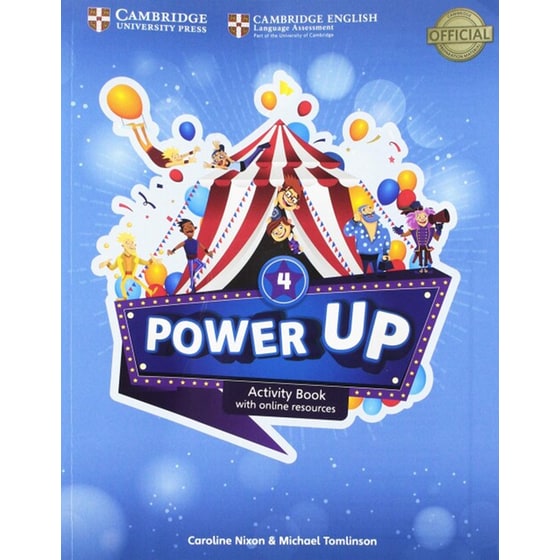 Power Up Level 4 Activity Book with Online Resources and Home Booklet image 0