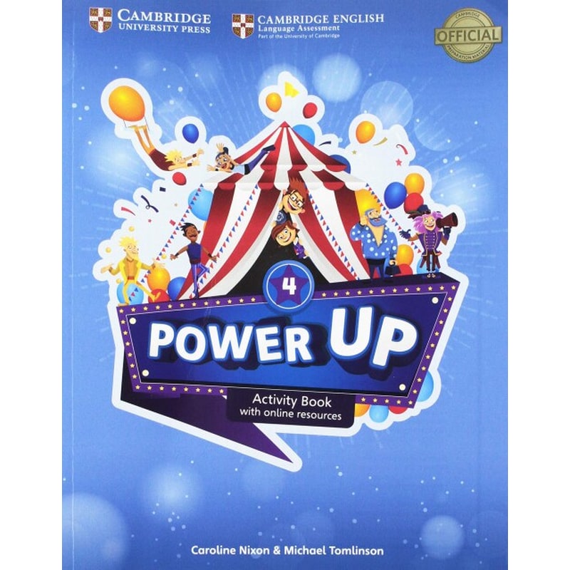 Power Up Level 4 Activity Book with Online Resources and Home Booklet