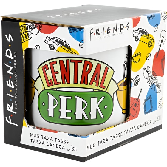 Κεραμική Κούπα Storline Friends Central Perk 325 ml - Πολύχρωμη image 1