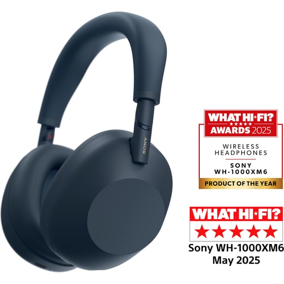 Sony WH-1000XM6 Ασύρματα Ακουστικά Noise Cancelling Headphones - Midnight Blue image 0