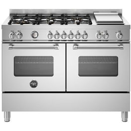 BERTAZZONI MAS126G2EXT 58/58 Lt Inox Μεικτή Κουζίνα Αερίου