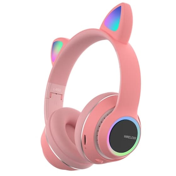 Wireless Headphones  Cat Led image 0