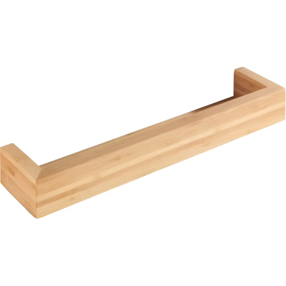 Ράφι Μπάνιου Wenko Μπάμπου 40x9x5cm - Καφέ image 0