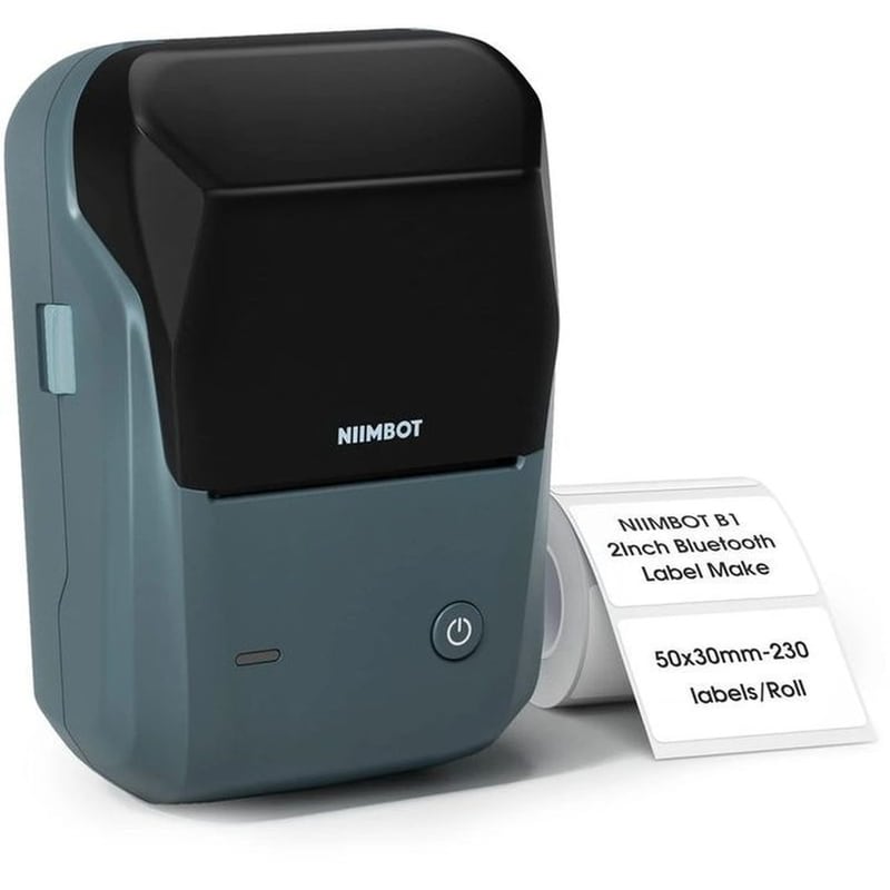 NIIMBOT NIIMBOT B1 Έχρωμος Εκτυπωτής Thermal Ετικετών με Bluetooth - Μπλε