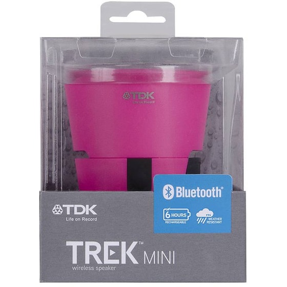 Φορητό Ηχείο TDK Trek Mini A08 Ροζ image 3