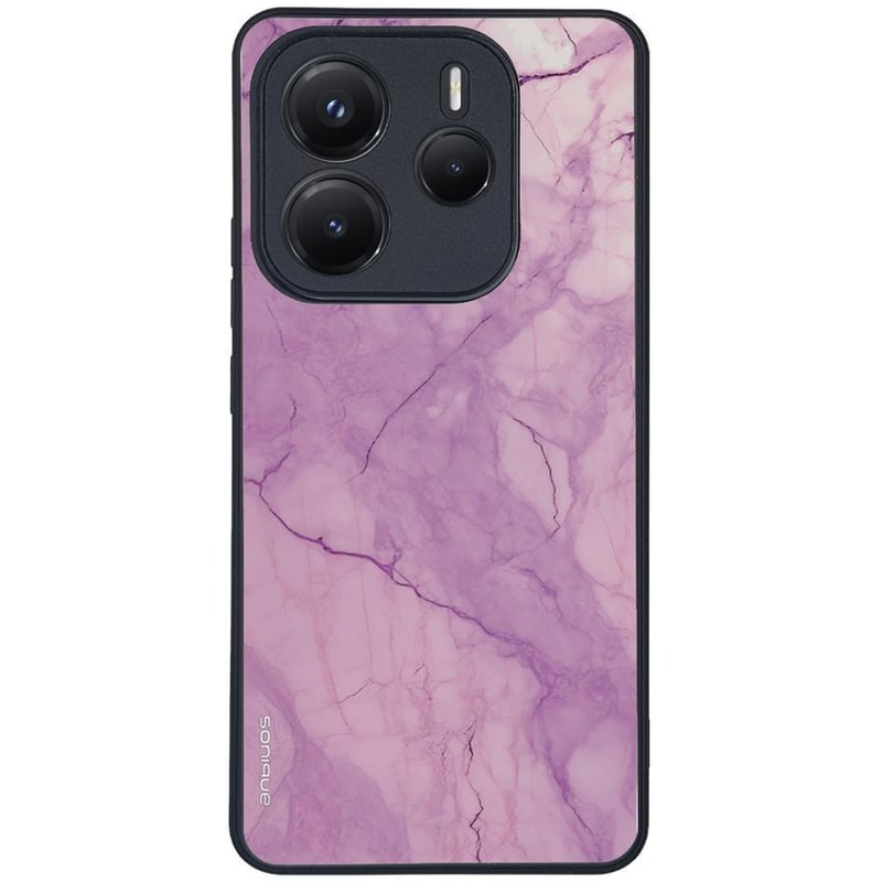 Θήκη Xiaomi Redmi Note 14 Pro 5G/Poco X7 - Sonique Marble Series - Βιολετί
