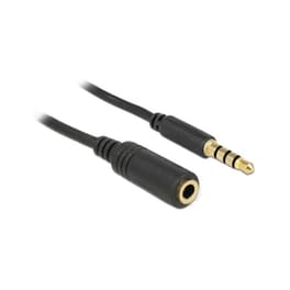 Καλώδιο Ήχου Delock 84667 4pin 3.5mm jack male σε 3.5mm jack female - 2m