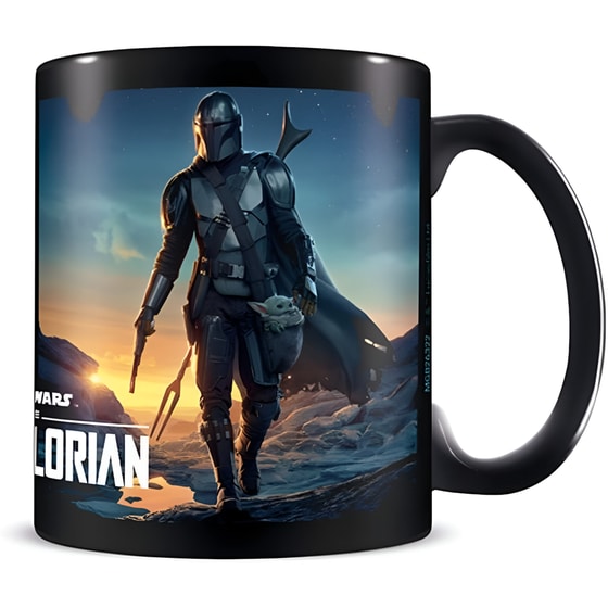 Κούπα Pyramid The Mandalorian Nightfall Κεραμική 320 ml - Πολύχρωμη image 0