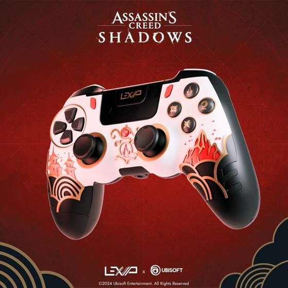 Lexip x Ubisoft Shadows Ασύρματο Χειριστήριο - Λευκό/Μαύρο image 5
