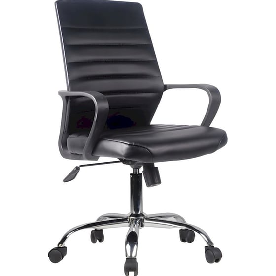 Καρέκλα Γραφείου ArteLibre Sandy από Δερματίνη - Λευκή image 0