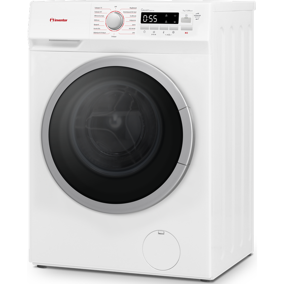 INVENTOR GX0914A 9 kg 1.400 Στροφών Λευκό Πλυντήριο Ρούχων image 2