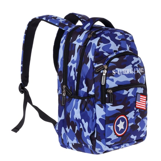 Τσάντα Πλάτης Lycsac 3 Θηκών Navy Camo image 1