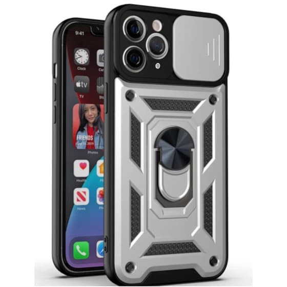 Θήκη Apple iPhone 11 Pro Max - Bodycell Armor Slide - Silver image 0
