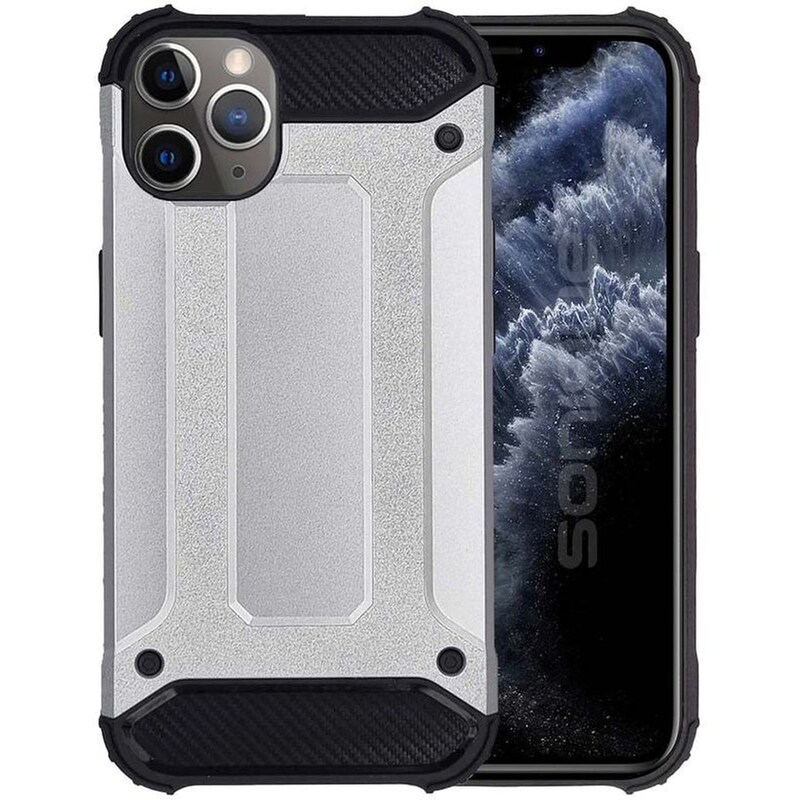 Θήκη Apple iPhone 11 Pro Max - Sonique Heavy Armor - Ασημί
