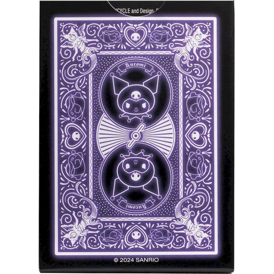 Τράπουλα Bicycle - Kuromi Black, Pink and Purple image 4