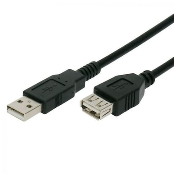 Καλώδιο Powertech USB-A Male σε USB-A Female - 3m image 0