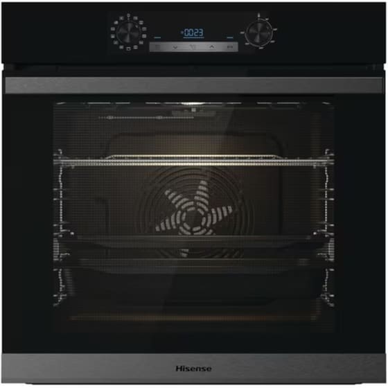 HISENSE BSA65226AB & E6432X 77 Lt Μαύρο Eντοιχιζόμενο Σετ Φούρνος και Εστία image 1