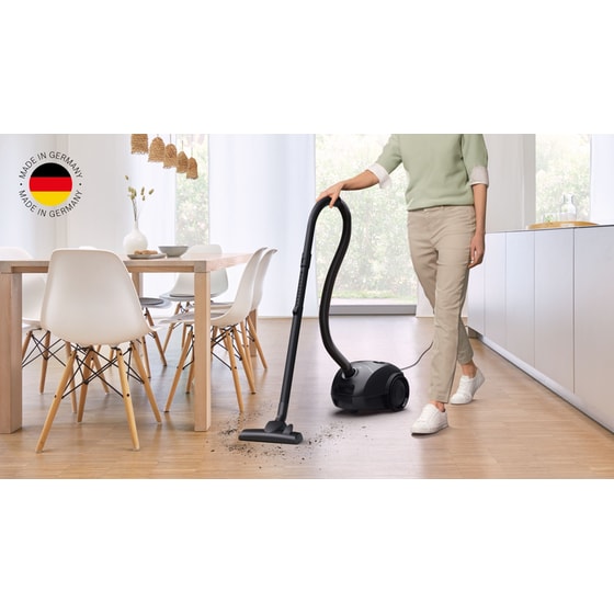BOSCH BGLS2BA1 600 W με Σακούλα 3.5 L Μαύρη Ηλεκτρική Σκούπα image 2