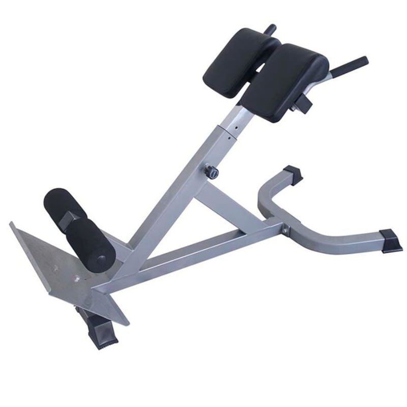 Ραχιαίων Πάγκος Γυμναστικής 43906 129x66x68cm - Μαύρο